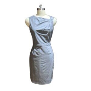 open lace back dress Banana Republic Raggiera Pleated Dress